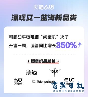 618又一细分需求做成大生意 闺蜜机销量同比大涨350%丨新消费观察